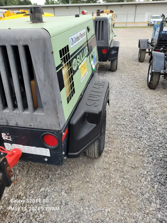 2018 Sullair 185DPQ-KU-T3 Air Compressor