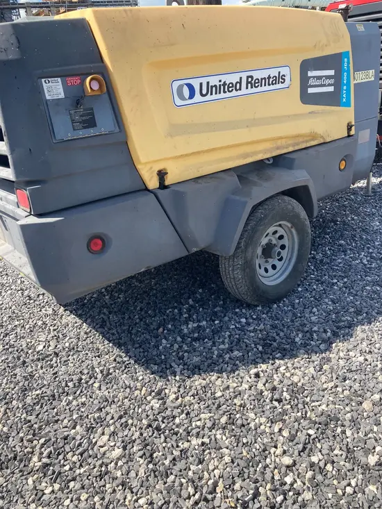 2017 Atlas Copco XATS 400 JD8FT4 Air Compressor