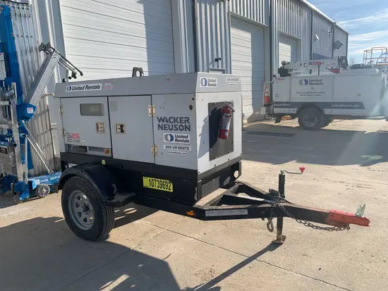 2018 Wacker Neuson G25 T4F Diesel Generator