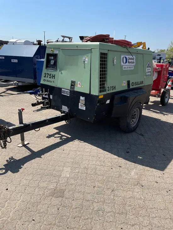 2016 Sullair 375RH/DPQ/JD3 Air Compressor