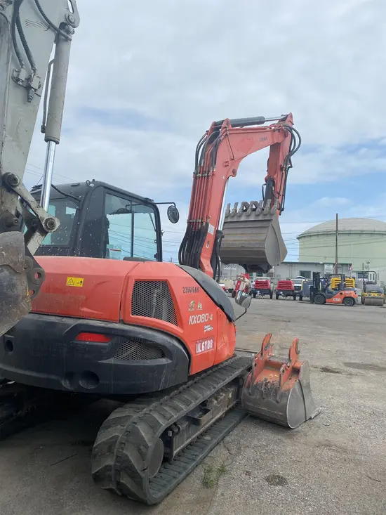 2019 Kubota KX080-4SR3A Mini Excavator