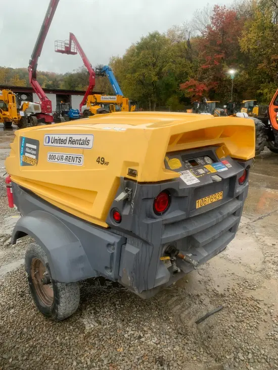 2017 Atlas Copco XAS185KD7 T4F Air Compressor