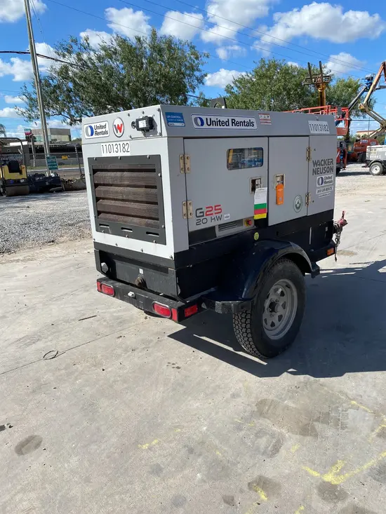 2019 Wacker Neuson G25 T4F Diesel Generator