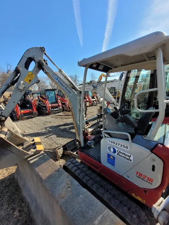 2019 Takeuchi TB216 Mini Excavator
