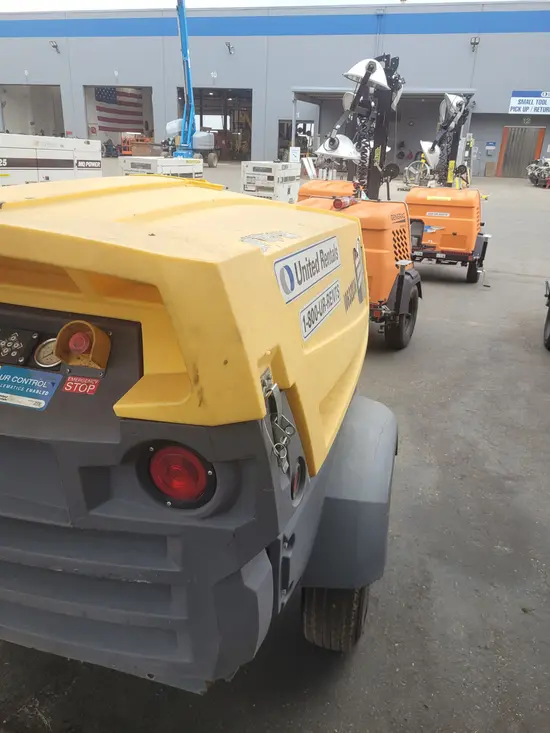 2017 Atlas Copco XAS185KD7 T4F Air Compressor