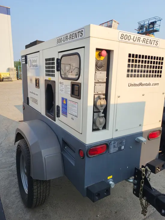 2021 Atlas Copco QAS45 Diesel Generator