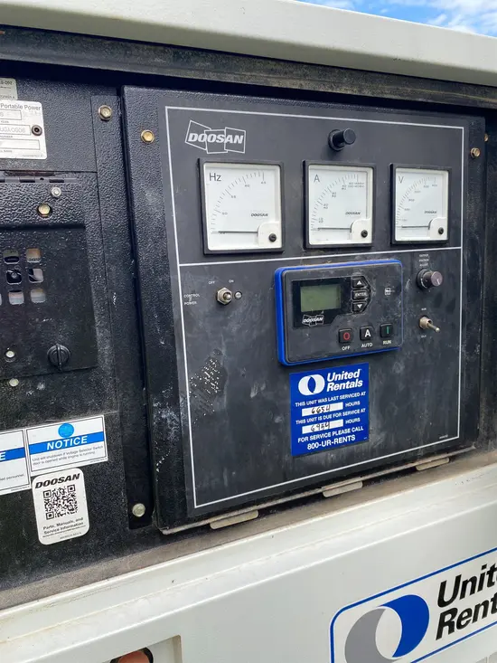 2018 Doosan G25WDO-T4F Diesel Generator