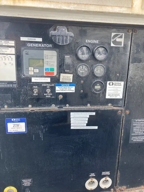 2014 Cummins C150D6RG Diesel Generator