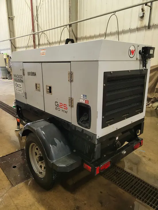2019 Wacker Neuson G25 T4F Diesel Generator