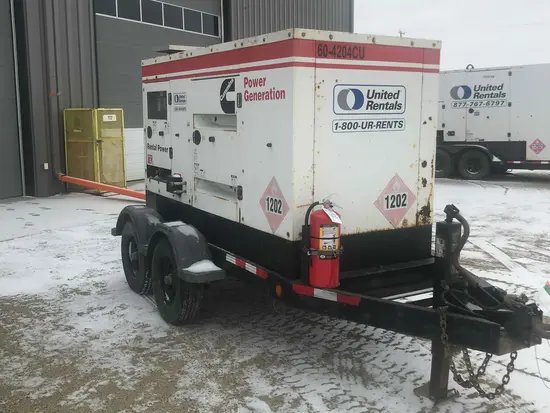 2012 Cummins C60D6RG Diesel Generator