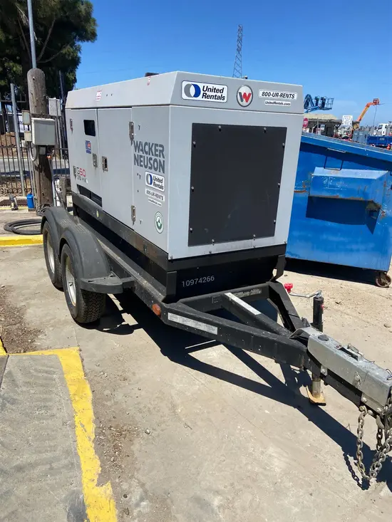2019 Wacker Neuson G50 T4F Diesel Generator