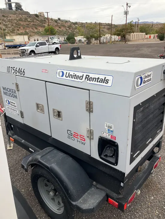 2018 Wacker Neuson G25 T4F Diesel Generator