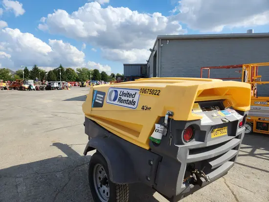 2017 Atlas Copco XAS185KD7 T4F Air Compressor