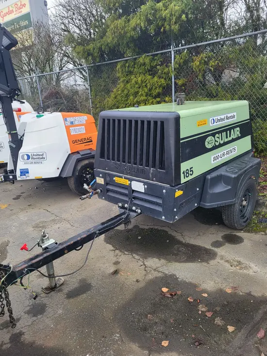 2018 Sullair 185DPQ-KU-T3 Air Compressor