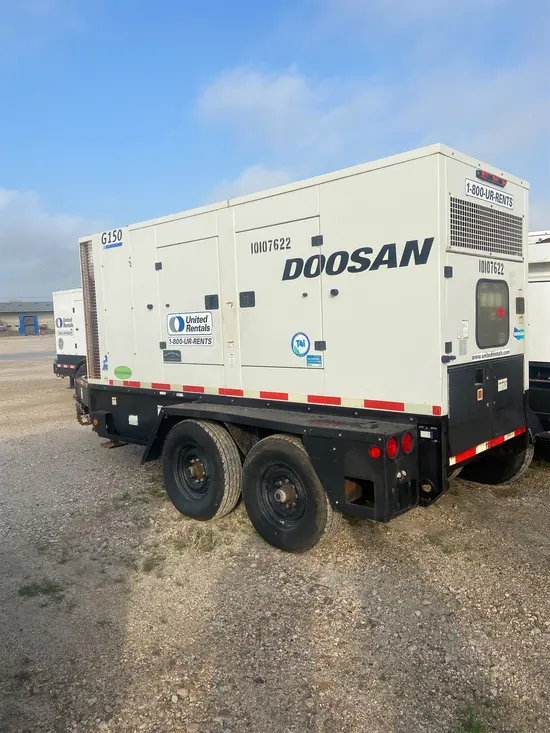 2013 Doosan G150 Diesel Generator