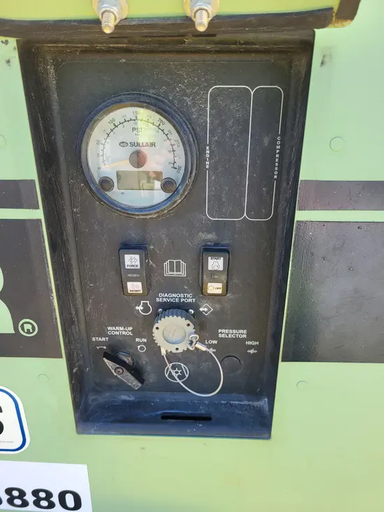2017 Sullair 185DPQ-KU-T3 Air Compressor
