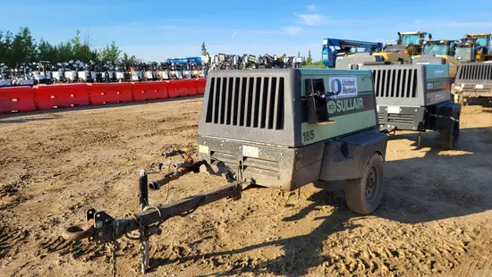2018 Sullair 185DPQ-KU-T3 Air Compressor