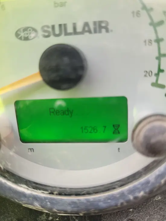 2017 Sullair 185DPQ-KU-T3 Air Compressor
