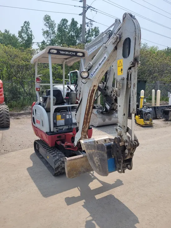 2018 Takeuchi TB216 Mini Excavator