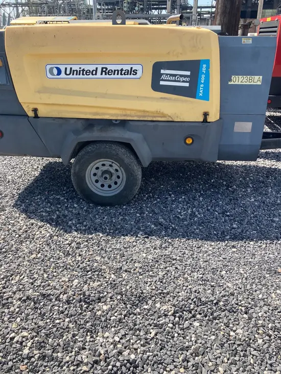 2017 Atlas Copco XATS 400 JD8FT4 Air Compressor