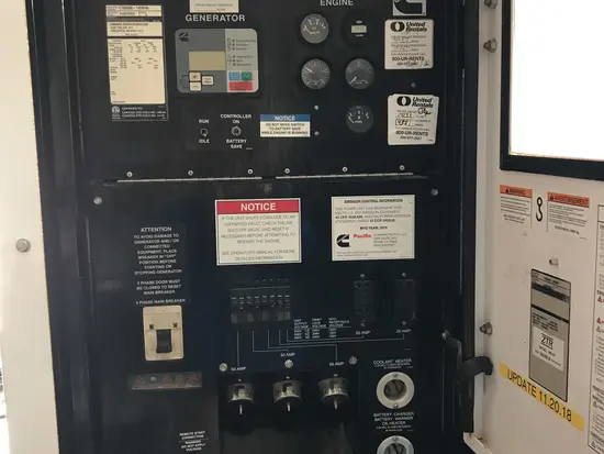 2015 Cummins C100D6R WOG Diesel Generator