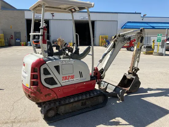 2018 Takeuchi TB216 Mini Excavator