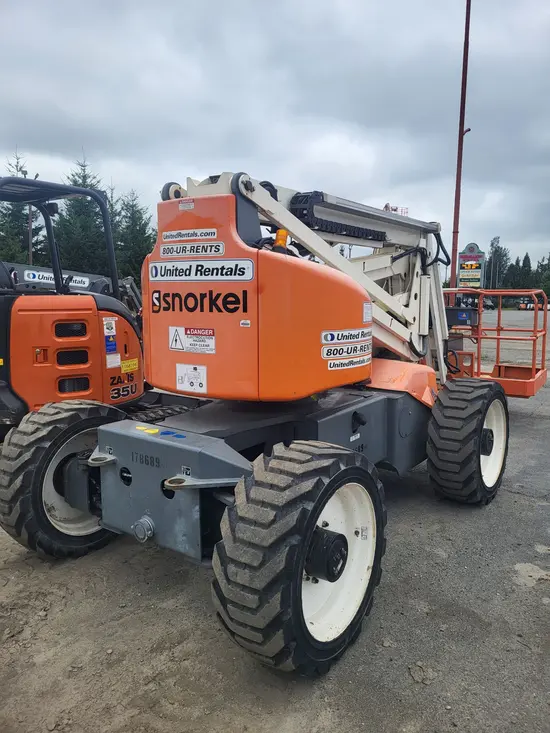 2016 Snorkel A46JRT Articulating Boom Lift