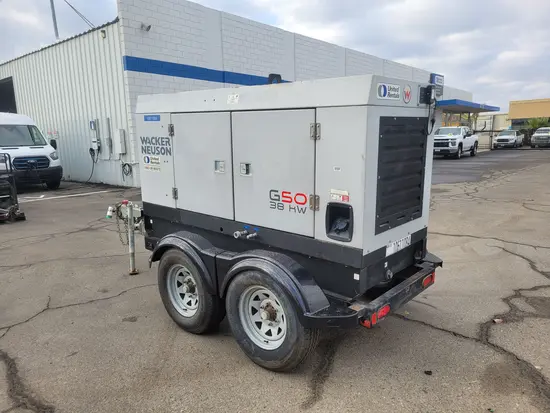 2017 Wacker Neuson G50 T4F Diesel Generator
