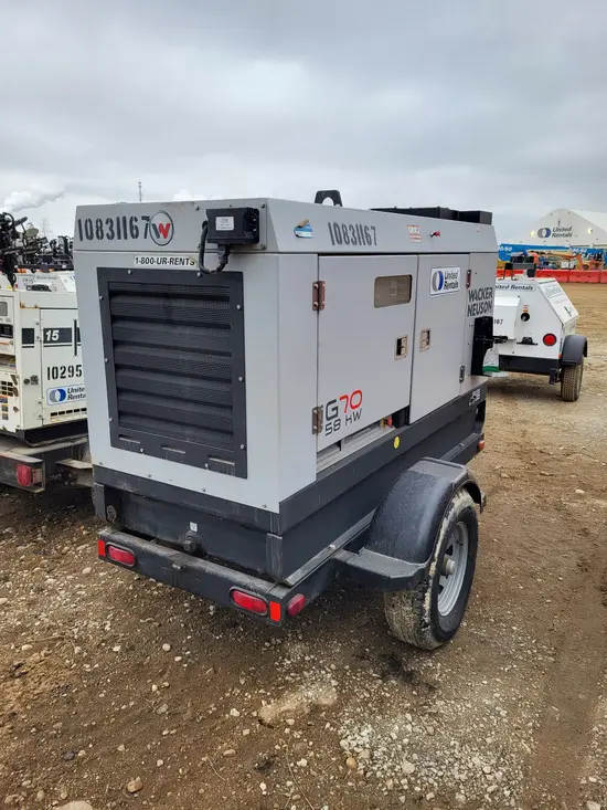 2018 Wacker Neuson G70 T3 Diesel Generator