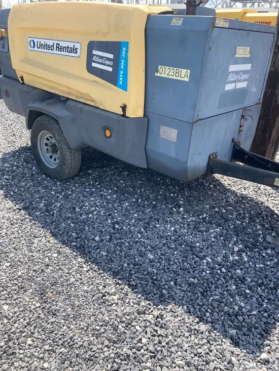 2017 Atlas Copco XATS 400 JD8FT4 Air Compressor