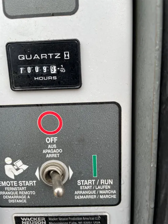 2017 Wacker Neuson G25 T4F Diesel Generator