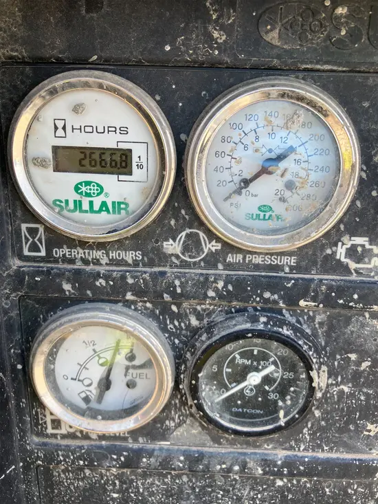 2018 Sullair 185DPQ-KU-T3 Air Compressor