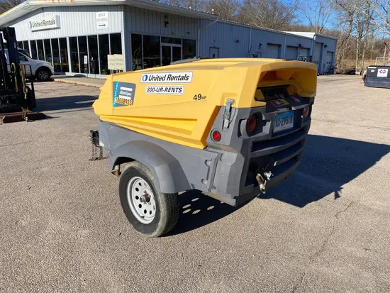 2017 Atlas Copco XAS185KD7 T4F Air Compressor