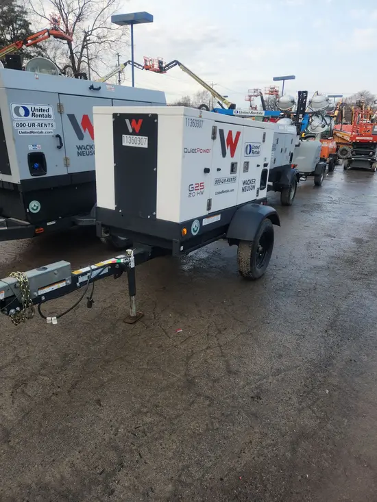 2022 Wacker Neuson G25 T4F Diesel Generator