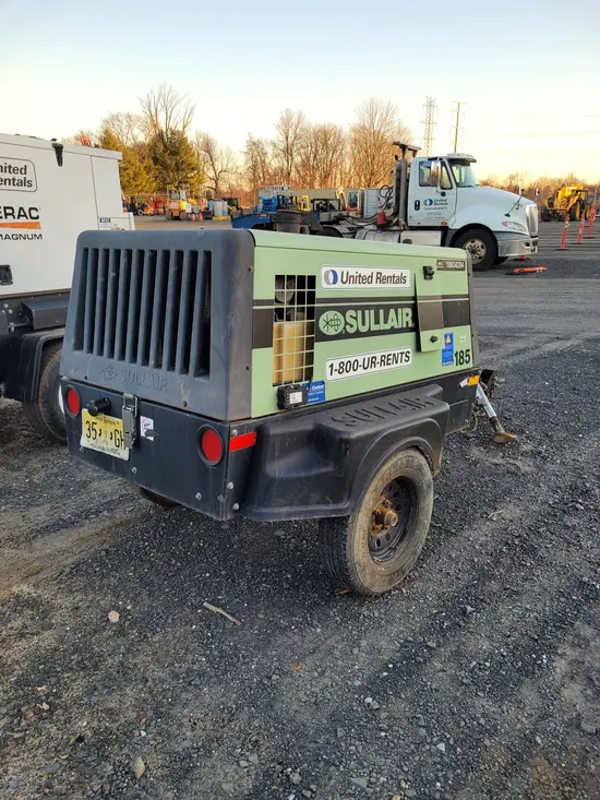 2017 Sullair 185DPQ-KU-T3 Air Compressor