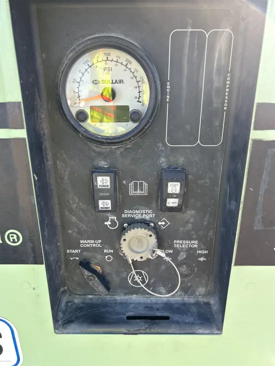 2017 Sullair 185DPQ-KU-T3 Air Compressor