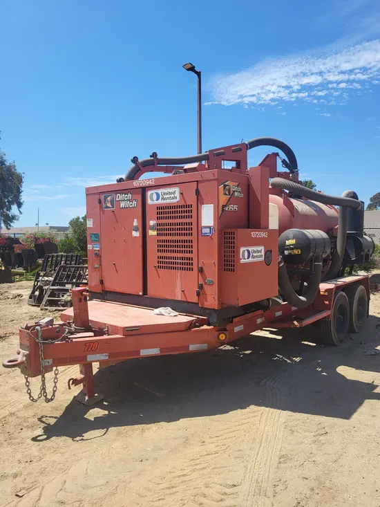2017 Ditch Witch FX65 Vacuum Excavator Trailer