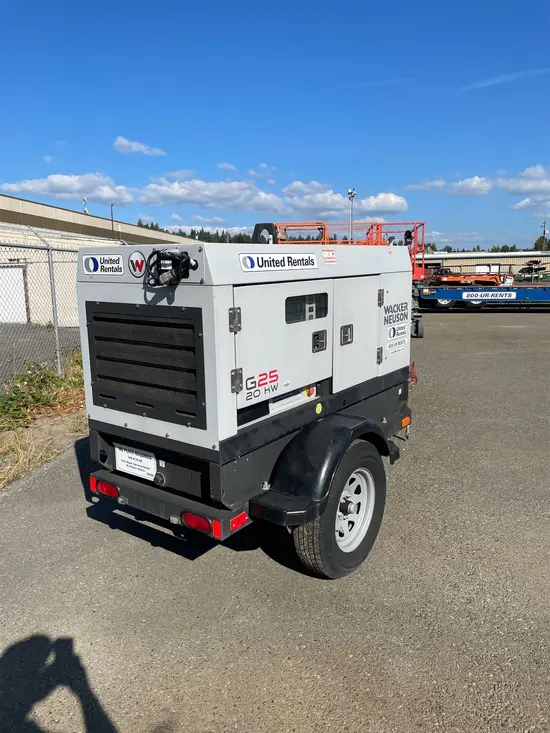2018 Wacker Neuson G25 T4F Diesel Generator