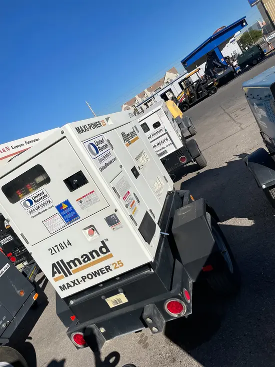 2018 Allmand MP25 Diesel Generator
