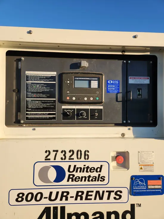 2021 Allmand MP65 Diesel Generator