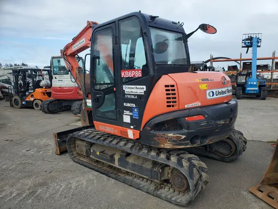 2018 Kubota KX080-4SR3 Mini Excavator
