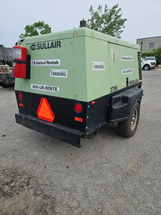 2018 Sullair 375H/DPQ/JD3LRC Air Compressor