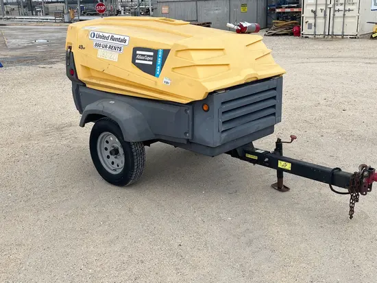 2018 Atlas Copco XAS185KD7 T4F Air Compressor