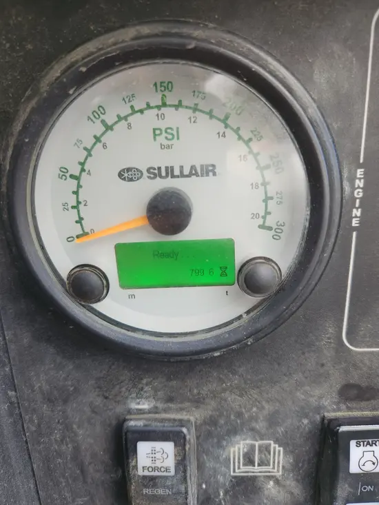 2018 Sullair 185DPQ-KU-T3 Air Compressor