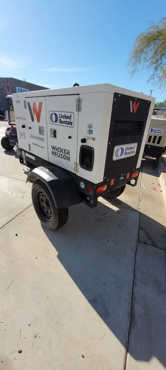 2022 Wacker Neuson G25 T4F Diesel Generator