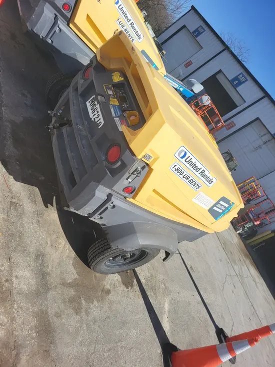 2017 Atlas Copco XAS185KD7 T4F Air Compressor