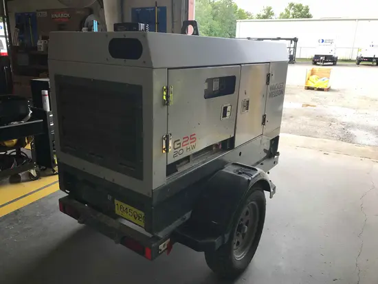 2016 Wacker Neuson G25 T4F Diesel Generator