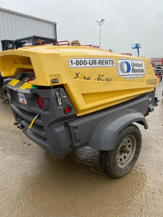 2017 Atlas Copco XAS185KD7 IT4 Air Compressor