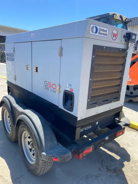 2019 Wacker Neuson G50 T4F Diesel Generator