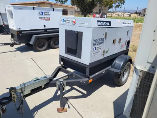 2019 Wacker Neuson G25 T4F Diesel Generator